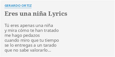 eres una nina lyrics|eres una niña letra.